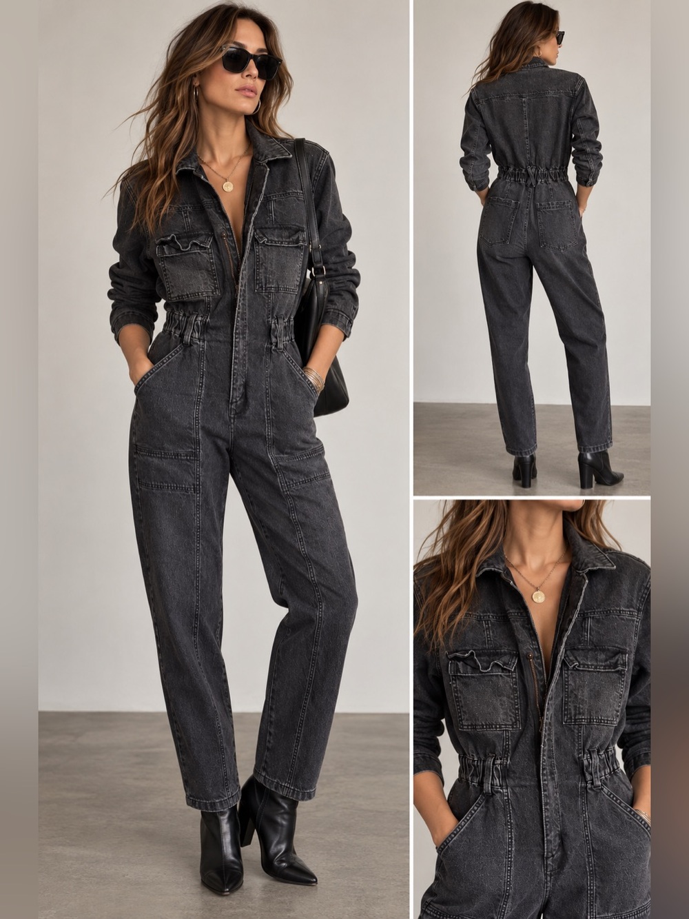 Universal Thread Black Jumpsuit